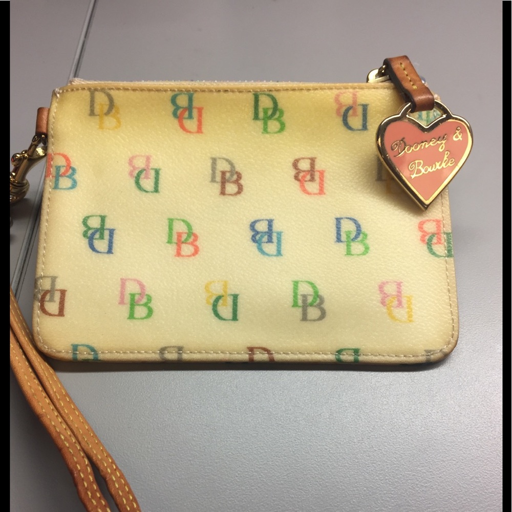 Dooney & Bourke Signature Wristlet